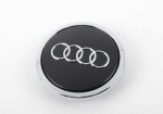 VAG AUDI ratų centro stebulės dangtelis matinis juodas originalus 4B0601170ALT7