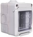Gewiss Sandarus korpusas 2M 82 x 66 x 65 mm IP55 pilkas (GW27041)