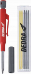Dedra Mechanical pie&scaron;tukas su ra&scaron;ikliais 1+5 vnt, 3xjuodas, 2xgeltonas