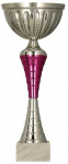 Victoria Sport Sidabrinis ir violetinis metalinis puodelis