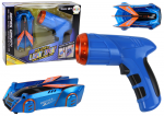 Lazeriu valdomas sportinis automobilis Lean Toys, mėlynas