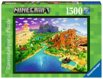 Ravensburger Dėlionė 1500 vnt. - Minecraft
