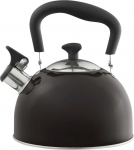 Virdulys su gwizdkiem Samba 2,2 l juoda DOMOTTI
