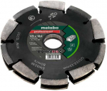 Deimantinis pjovimo diskas Metabo Professional; 125x18x22 mm