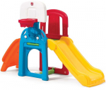 STEP2 Activity Park with Climbing, Slide, Soccer and Basketball