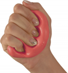 Plastilinas Moves Comfort Putty Anti-Microbial 85 g (Spalva: Raudona)