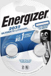 Energizer Ultimate Lithium Cr2032 2 pak
