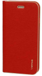 Vennus Book dėklas su rėmeliu skirtas Xiaomi Redmi 9T raudonos spalvos