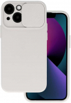 Topt Camshield Soft dėklas skirtas Apple iPhone 14 Plus rusvai gelsvas