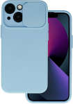 Topt Camshield Soft dėklas skirtas Apple iPhone 16 Light mėlynos spalvos