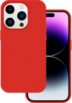 Tel Protect silikoninis Premium dėklas telefonui Apple iPhone 14 Pro Max raudonos spalvos