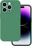 Tel Protect silikoninis Premium dėklas telefonui Apple iPhone 15 Pro Max žalios spalvos