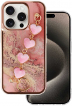Topt Trend dėklas skirtas Apple iPhone 15 Pro design 6 rožinės spalvos