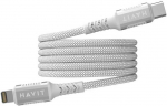 Havit CB6298 - Magnetinis USB tipo C-Lightning kabelis, 1 m (baltas)