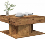 Kavos staliukas Old Wood 55x55x30 cm Inžinierinė mediena