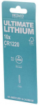 Deltaco ULTB-CR1220-10P, Vienkartinės baterijos, CR1220, Ličio, 3 V, 10 vnt., 40 mAh