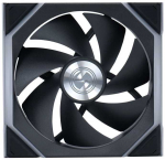 Lian Li UNI FAN SL belaidis ARGB PWM ventiliatorius, 3 vnt. pakuotė su valdikliu - 120 mm, juodas