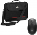 Pedea "Trendline" 17,3" + Logitech M190, kabellos, juodas