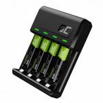 Green Cell Įkroviklio rinkinys Žalias Cell GC VitalCharger ir 4x baterijos AAA / HR03 800mAh