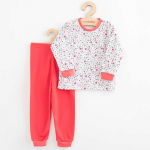 Vaiki&scaron;ka medvilninė pižama New Baby gėlės, 92/98