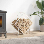 Malkų stovas Baltas 60x25x60 cm &Scaron;altai valcuotas plienas