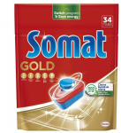 Indaplovių tabletės Somat auksinis, 34 vnt.
