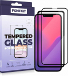 Fonekit Full Cover -panssarilasi, iPhone 16e / 17e