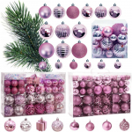 Tutumi Egliniai papuo&scaron;alai-kamuoliukai Lilac/Rose 208 42 vnt