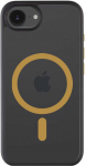 Tactical MagForce Hyperstealth 2.0 dėklas telefonui Apple iPhone 16e juodos ir geltonos spalvos