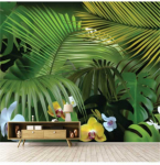 Deco Detales Fototapetai - Orchidėjos mi&scaron;ke : Size - 100x70