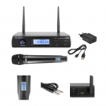 VONYX WM61 bevielis mikrofonas UHF 16-kanalų su 1 rankiniu mikrofonu