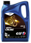 Alyva motociklams ELF MOTO 4 CRUISE 20W50, 4L