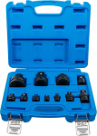 Grąžtas Bgs Technic Smūginių adapterių ir &scaron;arnyrų / kardanų rinkinys | 6.3 mm (1/4") - 25 mm (1") | 11 vnt. (25140)