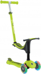 GLOBBER paspirtukas Go-Up Sporty Lights, spalva: laimo žalia