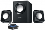 Kompiuterio kolonėlės Genius garsiakalbiai SW-2.1 300 ver.II, 2.1, 10W, juoda