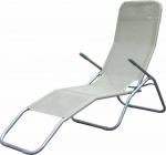 Enero Camp Sulankstoma gravitacinė pilka kėdė lauko poilsiui