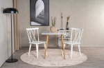 Venture Design Valgomasis stalas, Polar, 75x75 cm, Balta