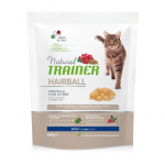 None NATURAL TRAINER Cat Hairball chicken su vi&scaron;tiena 300g
