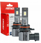 LED žibintų lemputės X4-series AVIATOR HIR2 9012 6500K max 44W AMIO-03768