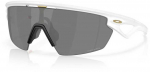 OAKLEY SPHAERA Matte Baltas/Prizm Juodas sportiniai saulės akiniai