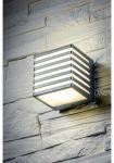 Lauko sieninis LED &scaron;viestuvas SIROLO, 10W, 1000lm, 4000K, IP54, Grafito Spalvos, GTV