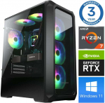 Stacionarus kompiuteris INTOP Ryzen 7 5700X 32GB 500SSD M.2 NVME RTX3050 6GB WIN11Pro (RW39813)