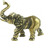Metalinė figūrėlė Indijos dramblys ABINO