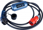 Akyga Įkroviklis elektromobiliams AK-EC-22 CEE 5pin / Type2 LCD 3-fazis 32A 22kW 5m