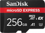 Atminties kortelė SanDisk Micro SDXC Express 256GB 880/480 MB/s EX C10 U3 UHS-I