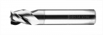 Grąžtas Fanar Baildon karbido galinis frezas DIN 6527 K FWP3A 14 mm, VHM TiAlN, Z3, 75-14 mm