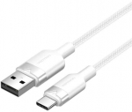 USB 2.0 A į USB-C 3A laidas Vention CTNWF 1M (baltas)