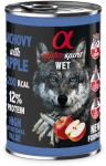 &Scaron;unų Maistas - ALPHA SPIRIT WET Ančiuviai su Obuoliu Be Grūdų 400g