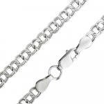 Sidabrinė grandinėlė "Bismark" Brasco 60941