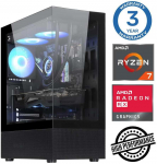 Stacionarus kompiuteris INTOP Ryzen 7 5700X 64GB 500SSD M.2 NVME RX580 8GB no-OS (RW49554NS)